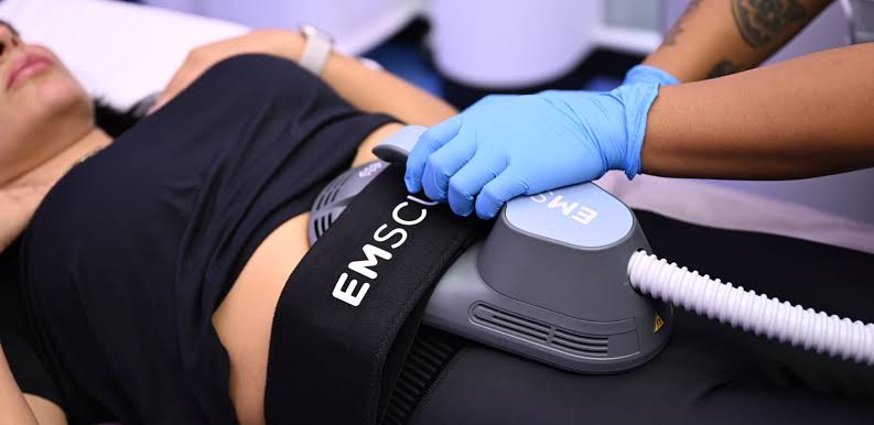 Emsculpt Neo body sculpting treatment at Cryo Studio Sarasota