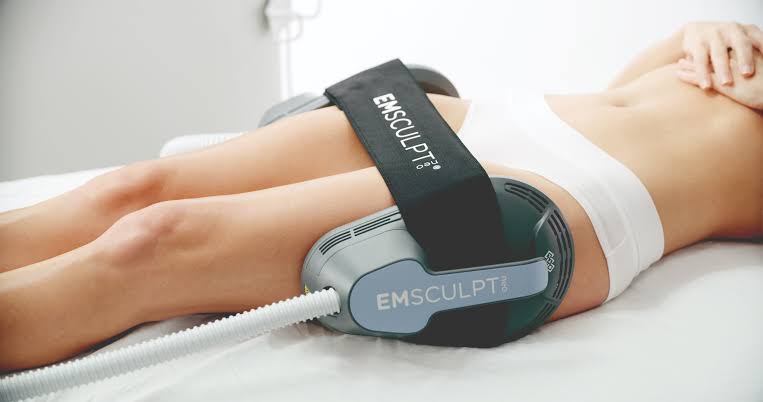 Emsculpt Neo muscle building treatment at Cryo Studio Sarasota