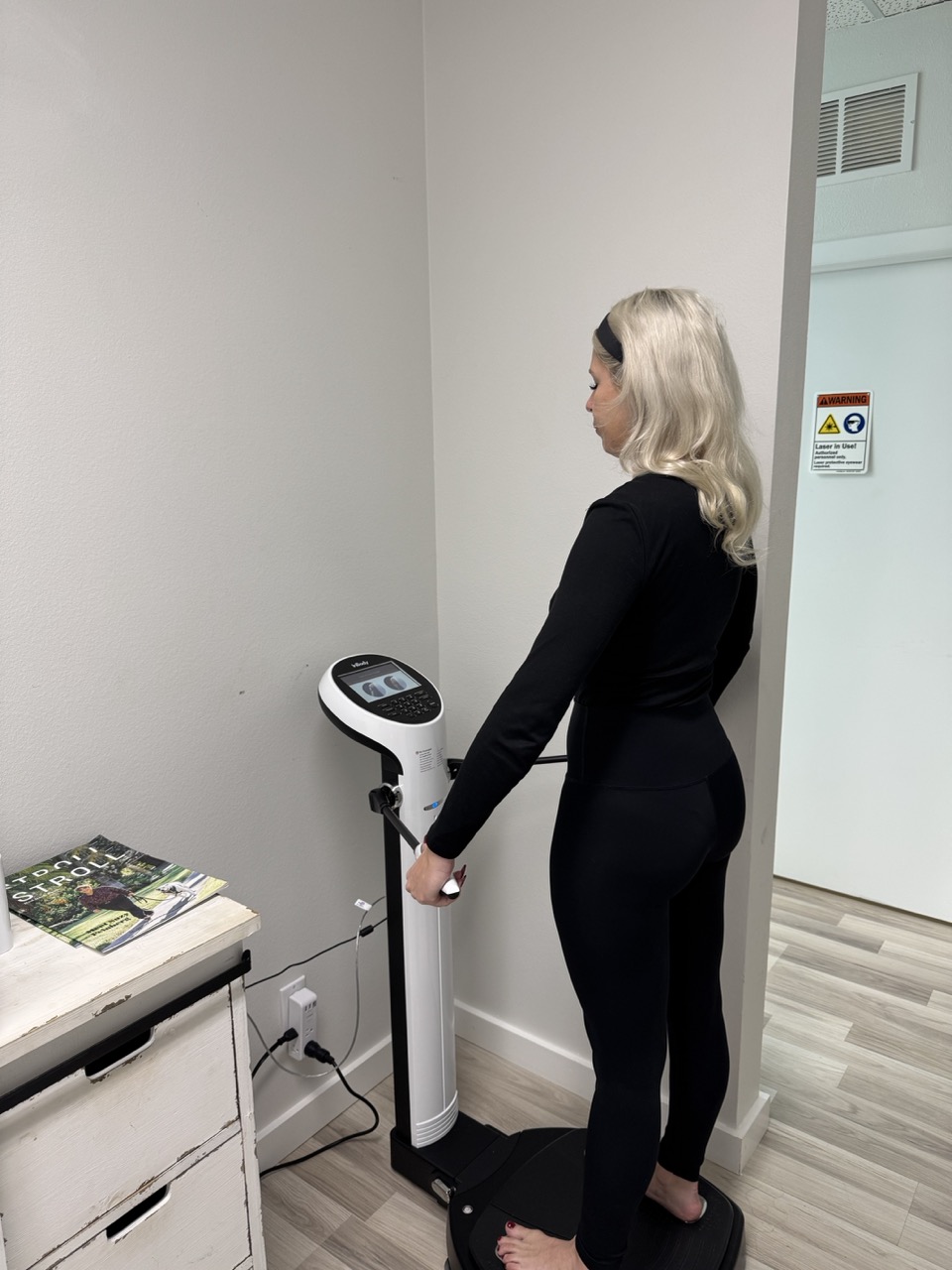 InBody body-composition analysis at Cryo Studio Sarasota